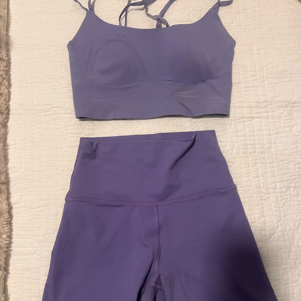Women's Purple activewear Set